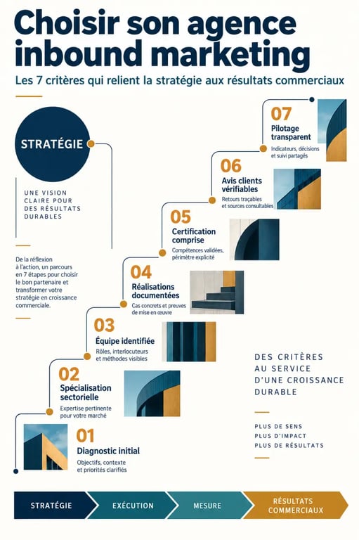 Agence inbound marketing France : les 7 critères pour comparer les prestataires