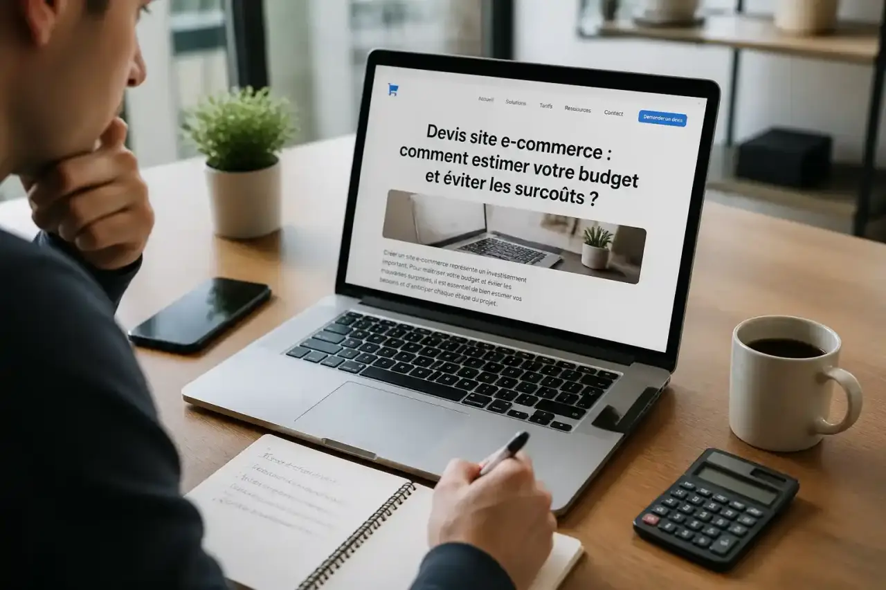 Devis site e-commerce : comment estimer votre budget et éviter les surcoûts ?